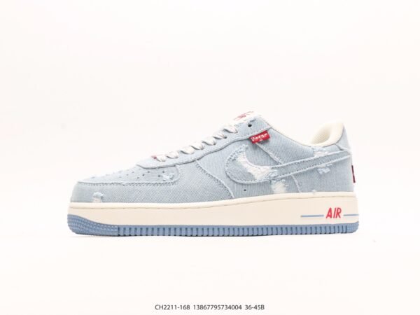 Levi’s x Nike Air Force 1 '07 "Denim Old Cowboy Light Blue"