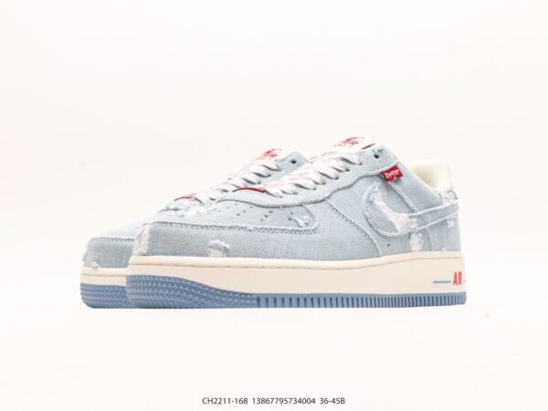 Levi’s x Nike Air Force 1 '07 "Denim Old Cowboy Light Blue"