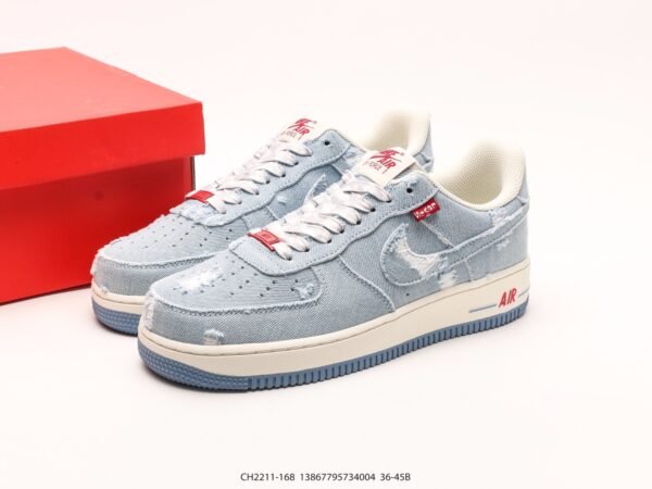 Levi’s x Nike Air Force 1 '07 "Denim Old Cowboy Light Blue"