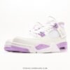 Air Jordan 4 Retro 'White Purple Oreo'