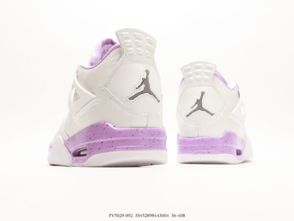 Air Jordan 4 Retro 'White Purple Oreo'