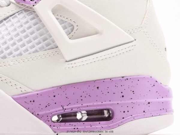 Air Jordan 4 Retro 'White Purple Oreo'
