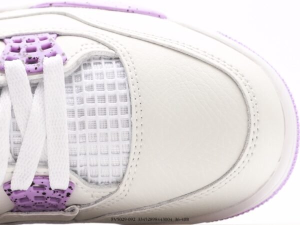 Air Jordan 4 Retro 'White Purple Oreo'