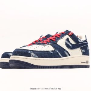 Levi’s x Nike Air Force 1 '07 "Denim Old Cowboy Dark Blue"