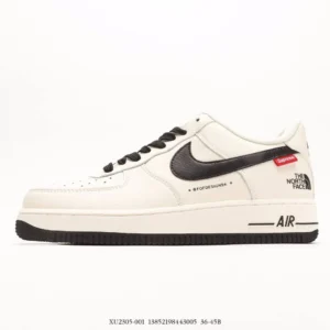 Supreme x TNF x Nike Air Force 1 Low Black
