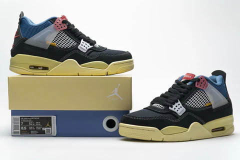 Union Off Noir La x Air Jordan 4 Retro Guava Ice