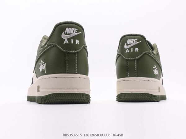 Stussy x Nike Air Force 1'07 Olive Green