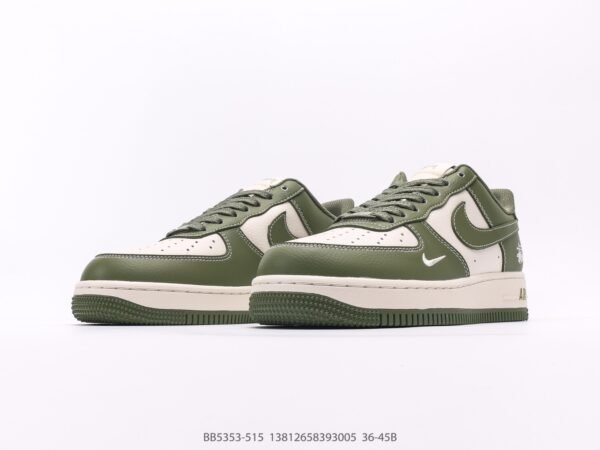 Stussy x Nike Air Force 1'07 Olive Green