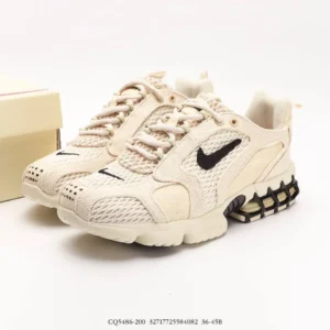 Stussy x Nike Air Zoom Spiridon Beige